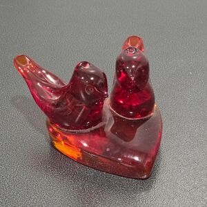 Vintage Double Cardinal Of Love Signed W Ward 1994